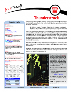 Cover of essay 1888 on 雷 (thunder; lightning)